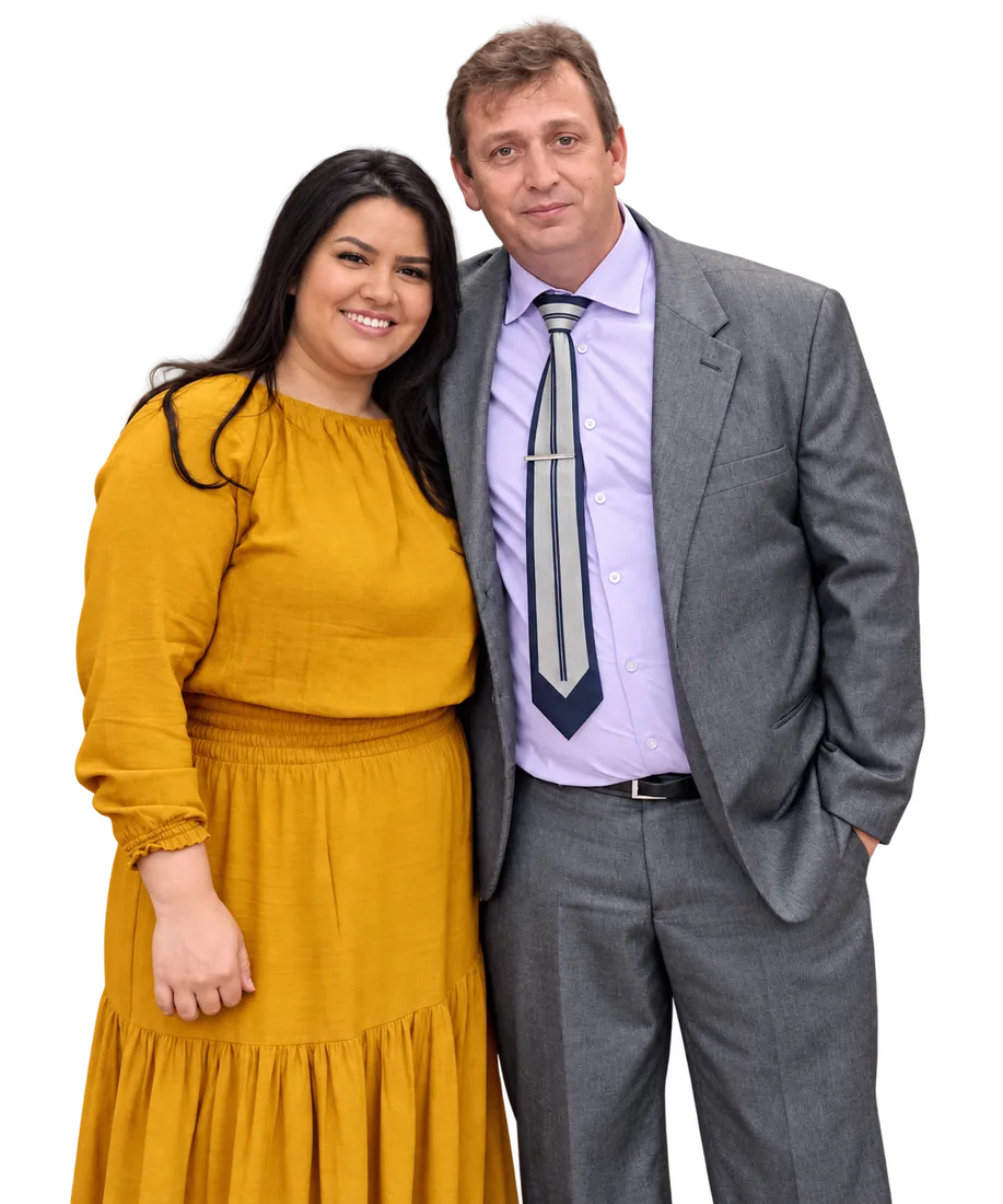 Pr. Paulo Zang e Diác. Daniele